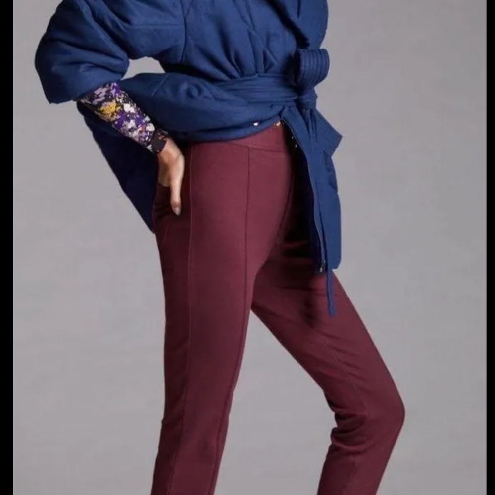 Anthropologie Maeva High Rise
Seamed Leggings